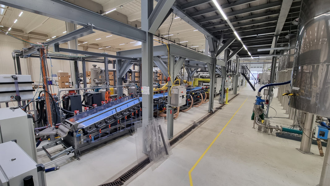Erron Recondition: Complete aanleg van de nieuwe fabriek