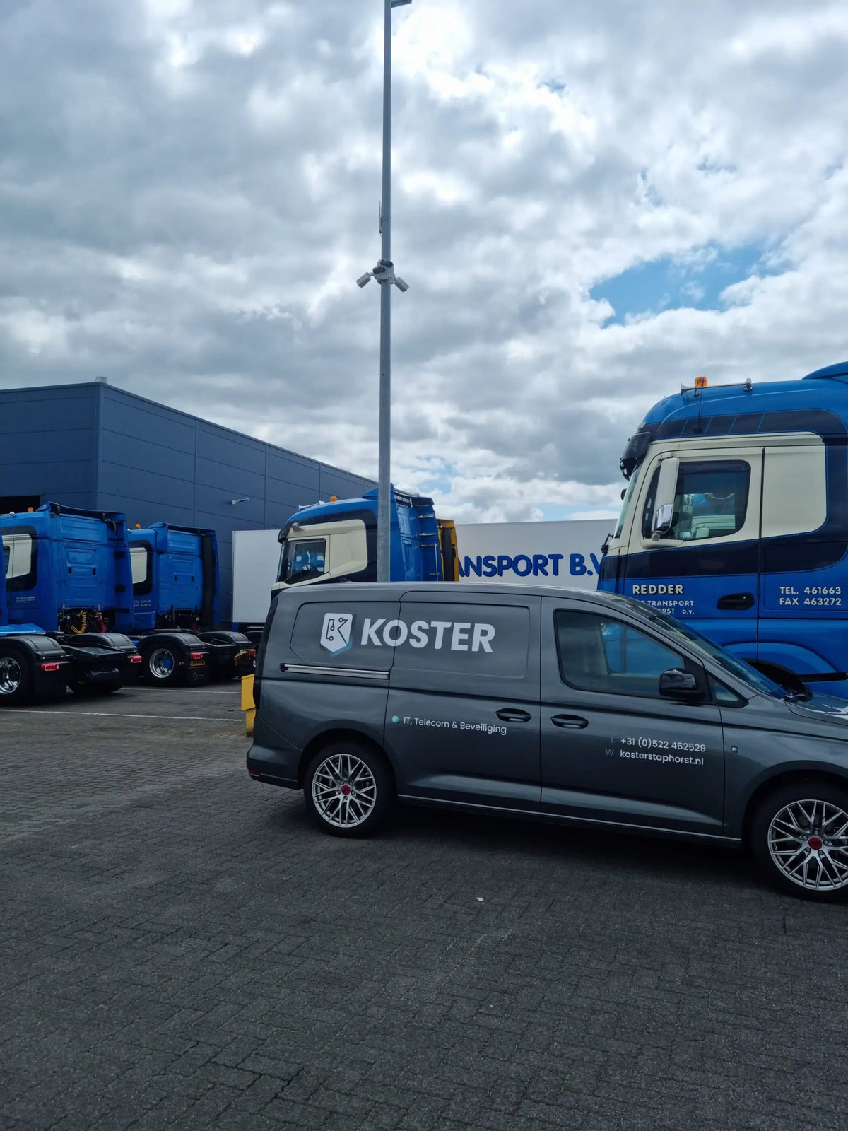 Camerainstallatie voor Redder transport