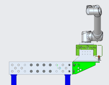 Lineaire as compleet incl. besturingseenheid, kabel en URCap (geschikt voor Coordinated Motion)