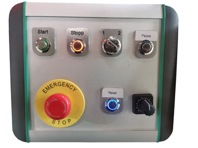 Bedienpaneel op voet